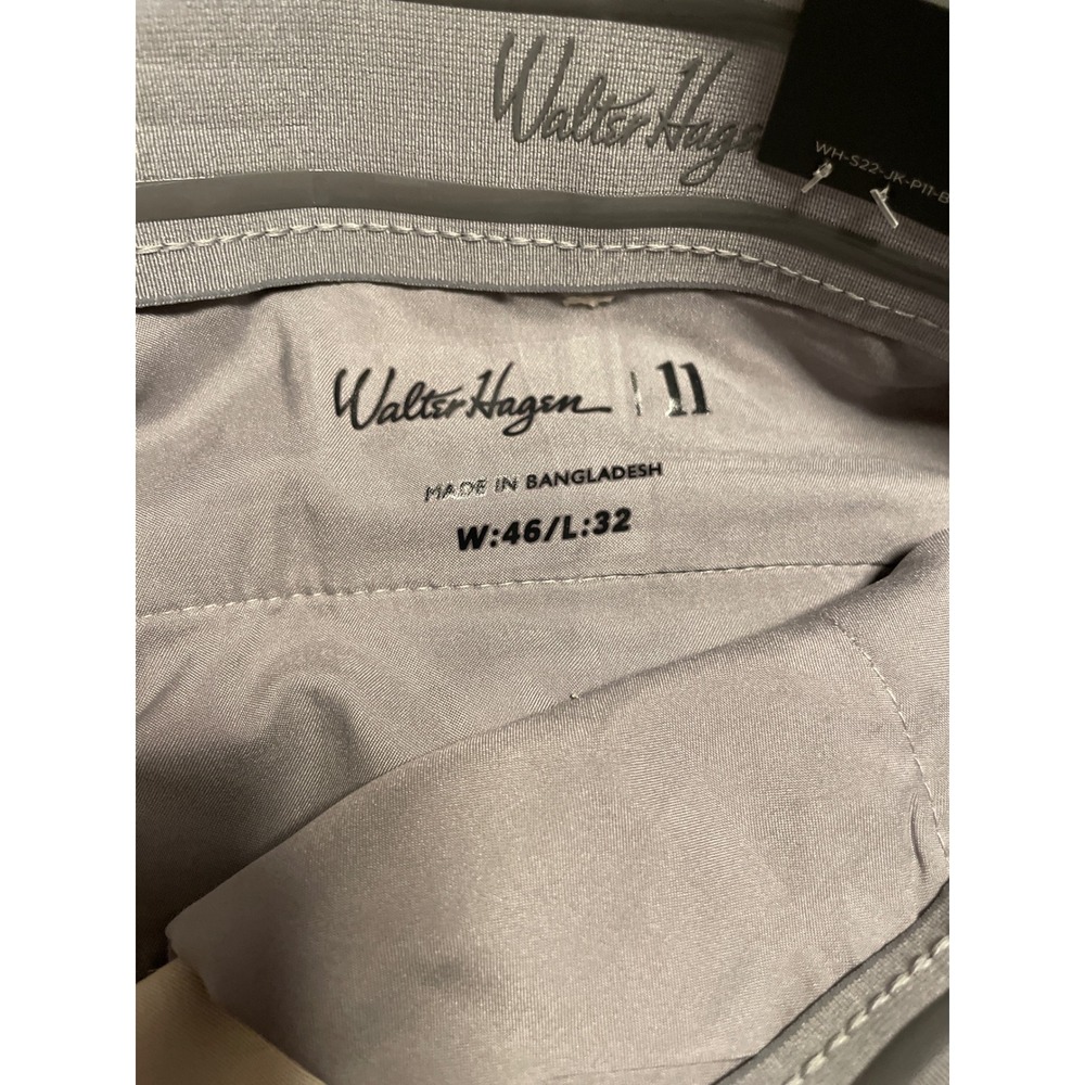 Walter Hagen Perfect 11 Golf Pants Mens 46x32 Light Khaki Big & Tall MGA15200BT - Picture 3 of 4